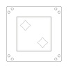 Sizzix Catherine Pooler Mini Layered Stencils Retro Star (667169)