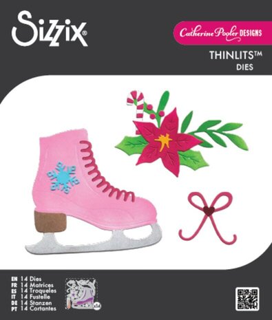 Sizzix Catherine Pooler Thinlits Die Set On Ice (667167)
