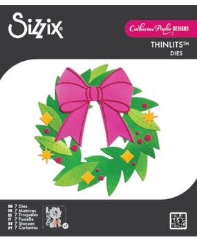 Sizzix Catherine Pooler Thinlits Die Set Holiday A-door-nment (667168)