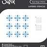Sizzix Mini Layered Stencils Fanciful Snowflakes (667124)