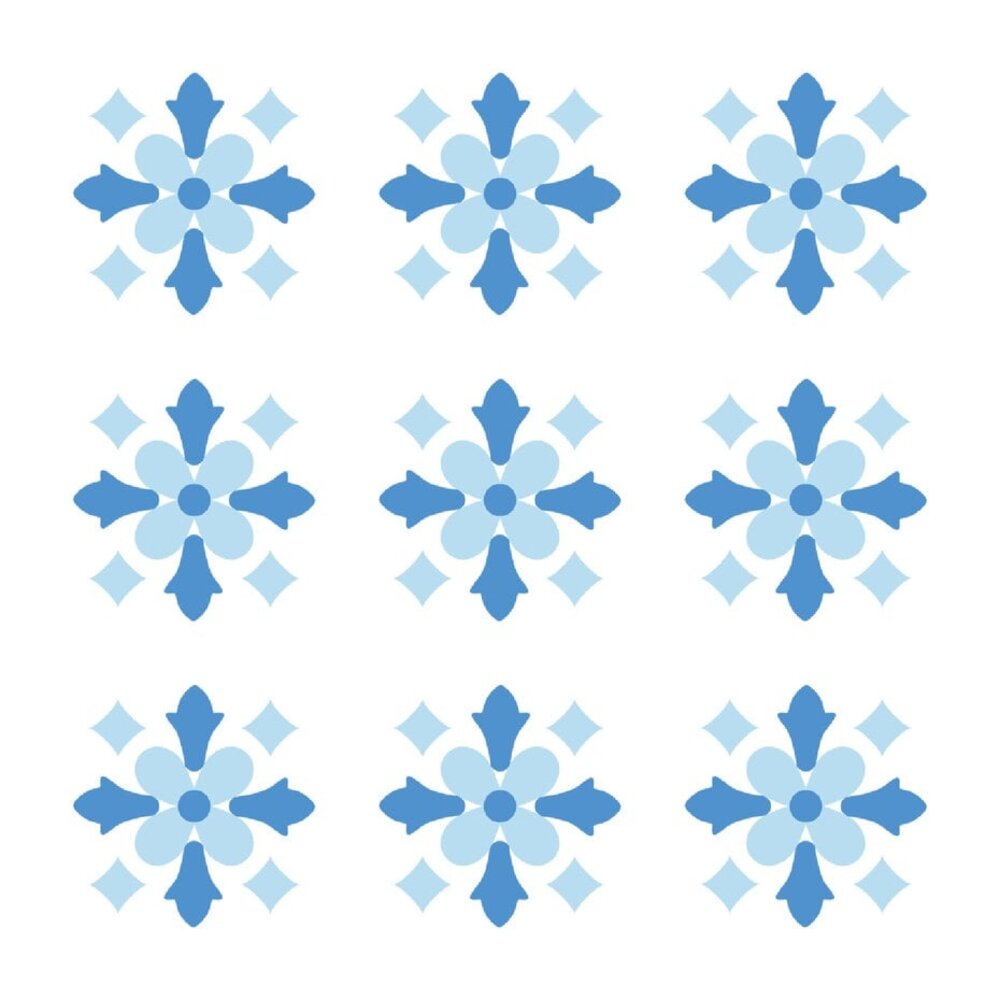 Sizzix Mini Layered Stencils Fanciful Snowflakes (667124)