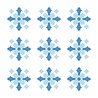 Sizzix Mini Layered Stencils Fanciful Snowflakes (667124)