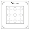 Sizzix Mini Layered Stencils Fanciful Snowflakes (667124)
