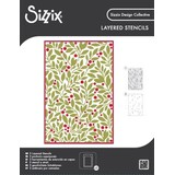 Sizzix Layered Stencils Berry Sweet (667150)