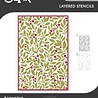 Sizzix Layered Stencils Berry Sweet (667150)