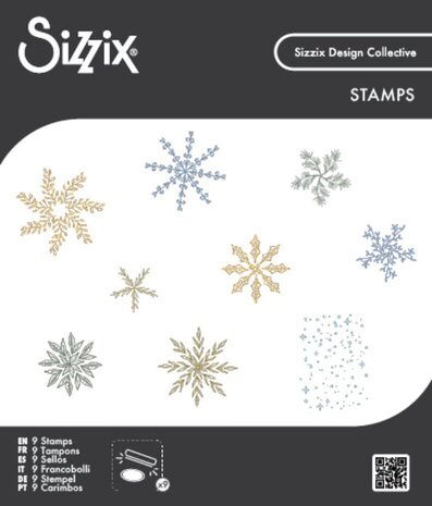 Sizzix Clear Stamps Let it Snow (667121)