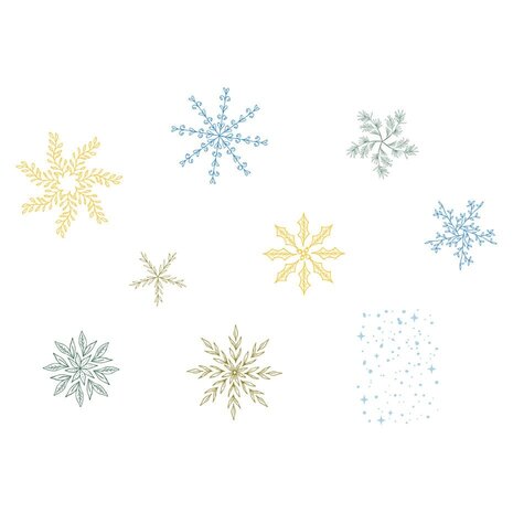 Sizzix Clear Stamps Let it Snow (667121)