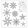 Sizzix Clear Stamps Let it Snow (667121)