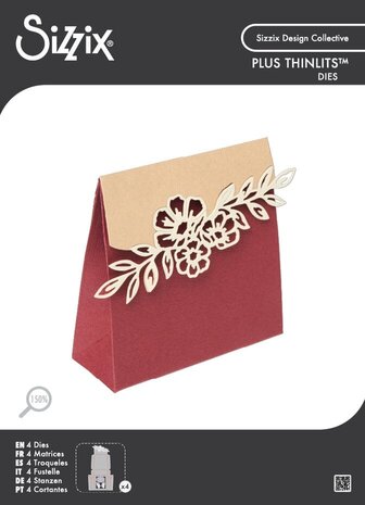 Sizzix Thinlits Die Set Blossom Gift Bag (667138)