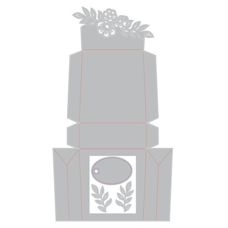 Sizzix Thinlits Die Set Blossom Gift Bag (667138)