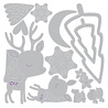 Sizzix Thinlits Die Set Hello Deer (667139)