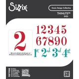 Sizzix Thinlits Die Set Grand Numbers (667142)