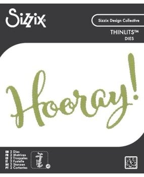 Sizzix Thinlits Die Set Grand Hooray (667143)