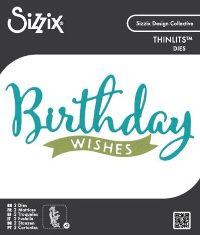 Sizzix Thinlits Die Set Grand Happy Birthday (667144)