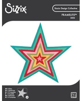 Sizzix Framelits Die Set Stars (667145)