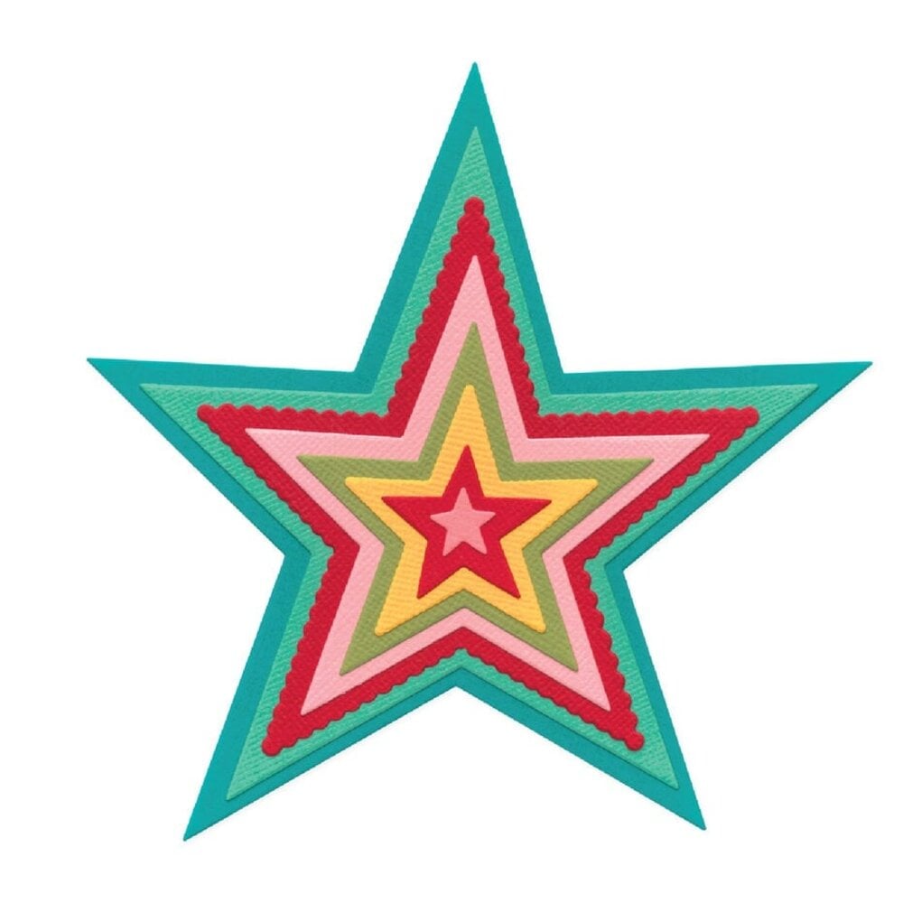 Sizzix Framelits Die Set Stars (667145)