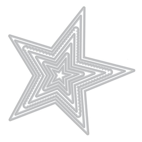 Sizzix Framelits Die Set Stars (667145)