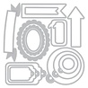 Sizzix Framelits Die Set Banners, Tags & Labels (667147)
