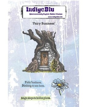 IndigoBlu Fairy Business A6 Rubber Stamp (IND1565)
