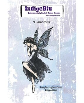 IndigoBlu Glamorous A6 Rubber Stamp (IND1566)