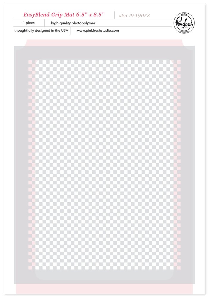 Pinkfresh Studio EasyBlend Grip Mat 6.5x8.5 Inch (PF190ES)