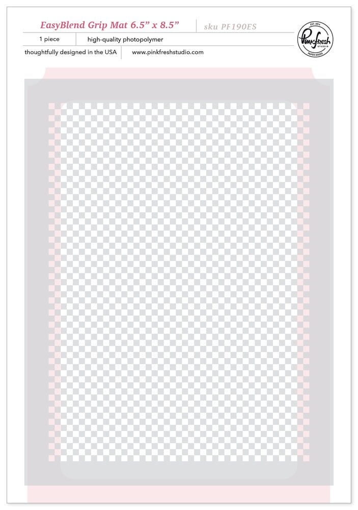 Pinkfresh Studio PRE-ORDER EasyBlend Grip Mat 6.5x8.5 Inch (PF190ES)