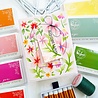 Pinkfresh Studio PRE-ORDER Quiet Moments Stencil Wildflower Notes (330526)