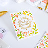 Pinkfresh Studio PRE-ORDER Quiet Moments Stencil Wildflower Notes (330526)