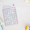 Pinkfresh Studio PRE-ORDER Quiet Moments Coverplate Die Block Party (330626)