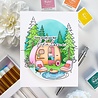 Pinkfresh Studio PRE-ORDER Quiet Moments Stamp Retro Camp Days (329326)