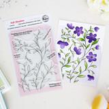 Pinkfresh Studio PRE-ORDER Quiet Moments Stamp Soft Meadow (330126)
