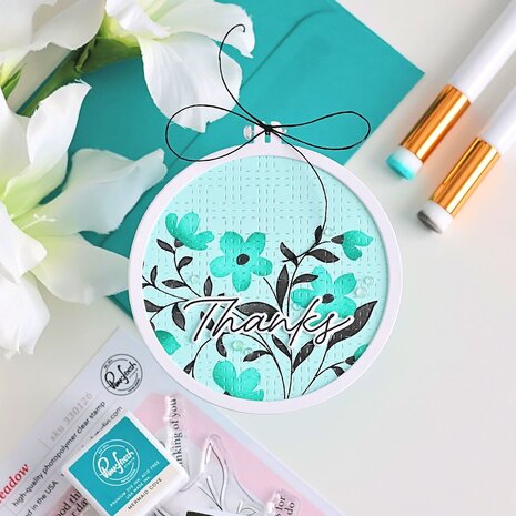 Pinkfresh Studio PRE-ORDER Quiet Moments Stamp Soft Meadow (330126)