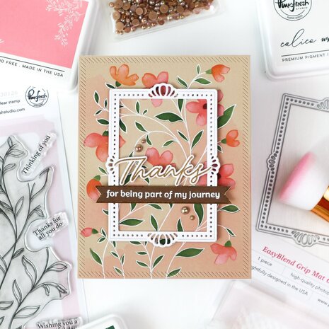 Pinkfresh Studio PRE-ORDER Quiet Moments Stamp Soft Meadow (330126)