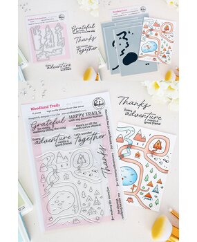 Pinkfresh Studio Quiet Moments BUNDLE Woodland Trails Pinkfresh Studio Quiet Moments BUNDLE Woodland Trails