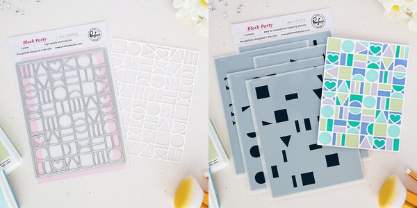 Pinkfresh Studio PRE-ORDER Quiet Moments BUNDLE Block Party
