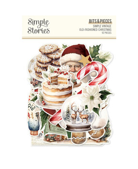 Simple Stories Simple Vintage Old-Fashioned Christmas Bits & Pieces (27626) Simple Stories Simple Vintage Old-Fashioned Christmas Bits & Pieces (27626)