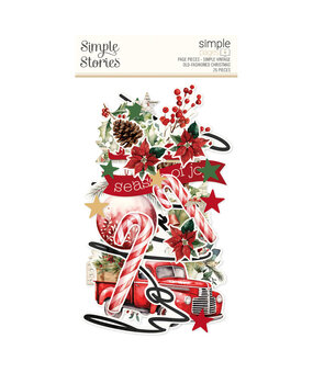 Simple Stories Simple Vintage Old-Fashioned Christmas Simple Pages Pieces (27633) Simple Stories Simple Vintage Old-Fashioned Christmas Simple Pages Pieces (27633)