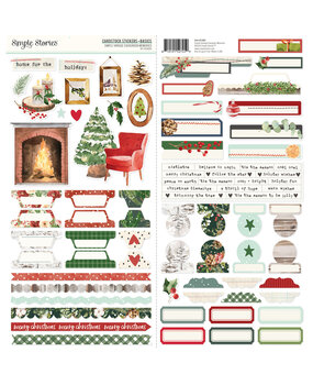 Simple Stories Simple Vintage Evergreen Memories Cardstock Stickers Basics (27803) Simple Stories Simple Vintage Evergreen Memories Cardstock Stickers Basics (27803)