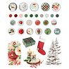 Simple Stories PRE-ORDER Simple Vintage Evergreen Memories Decorative Brads (27831)