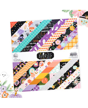 Pinkfresh Studio BooVille 12x12 inch Paper Pack (325926) Pinkfresh Studio BooVille 12x12 inch Paper Pack (325926)