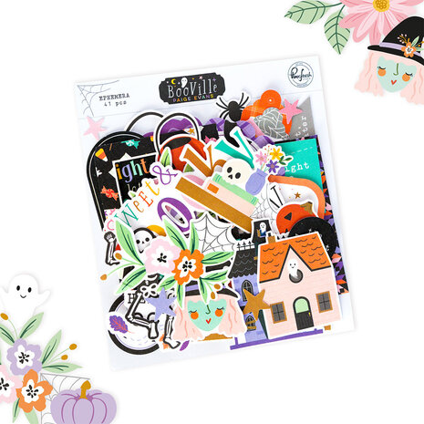 Pinkfresh Studio BooVille Ephemera (326226) Pinkfresh Studio BooVille Ephemera (326226)