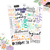 Pinkfresh Studio PRE-ORDER BooVille Puffy Titles (326626)
