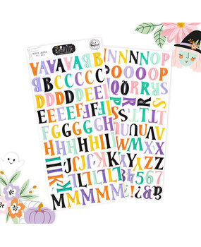 Pinkfresh Studio BooVille Puffy Alpha Stickers (326726) Pinkfresh Studio BooVille Puffy Alpha Stickers (326726)