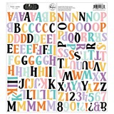 Pinkfresh Studio BooVille Puffy Alpha Stickers (326726)