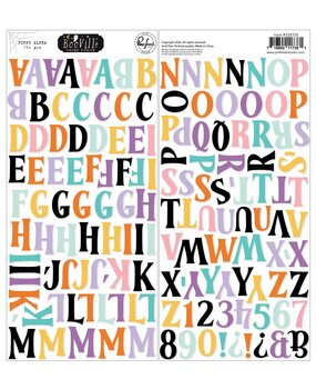 Pinkfresh Studio BooVille Puffy Alpha Stickers (326726) Pinkfresh Studio BooVille Puffy Alpha Stickers (326726)