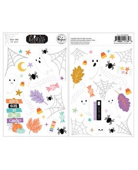 Pinkfresh Studio BooVille Rub-ons (326826) Pinkfresh Studio BooVille Rub-ons (326826)