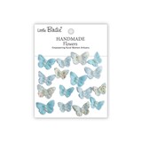 Little Birdie Handmade Butterflies Pearly Flutter Blue Symphony (CR110291)