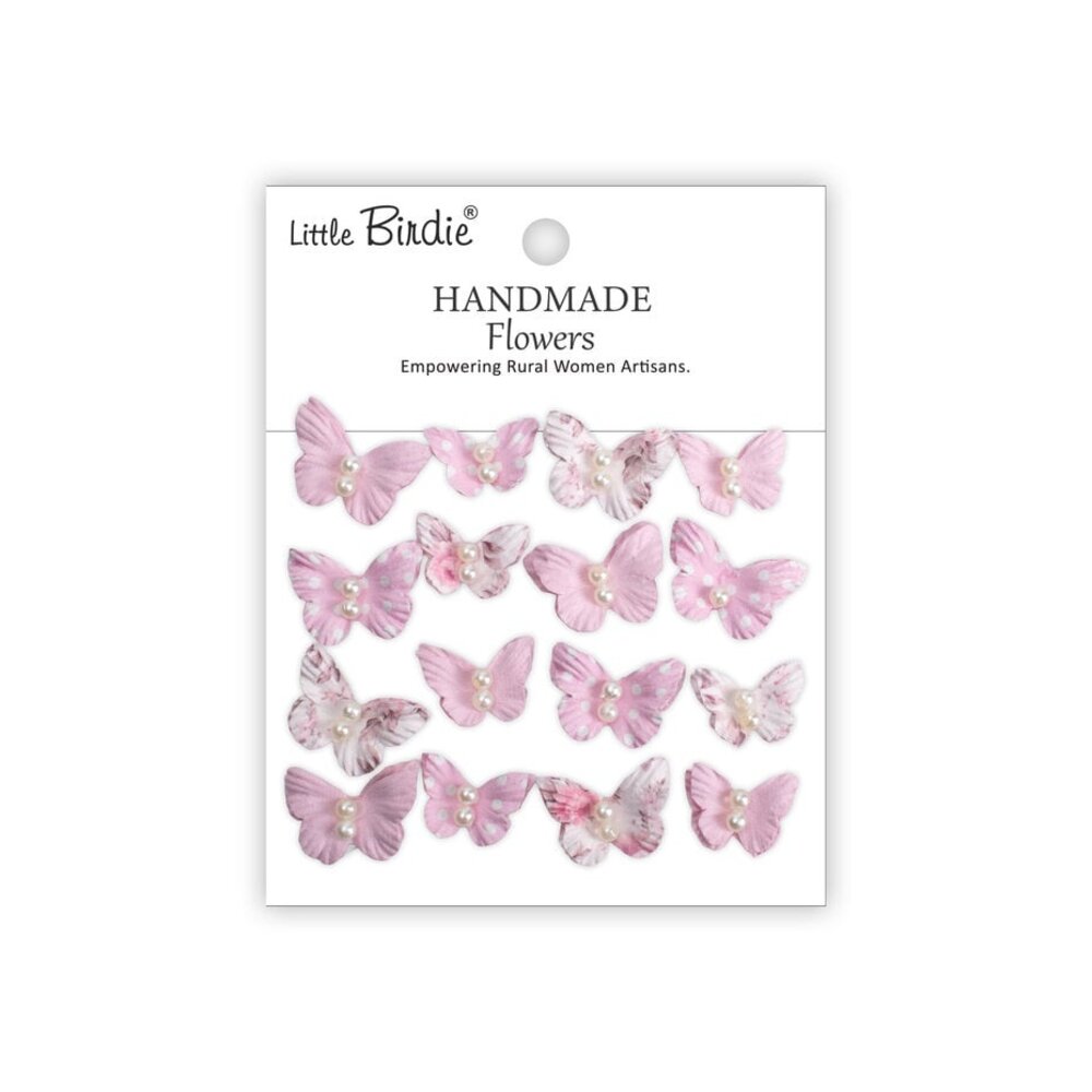 Little Birdie Handmade Butterflies Pearly Flutter Pink Symphony (CR110292) Little Birdie Handmade Butterflies Pearly Flutter Pink Symphony (CR110292)