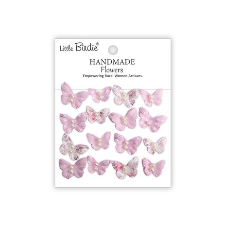 Little Birdie Handmade Butterflies Pearly Flutter Pink Symphony (CR110292) Little Birdie Handmade Butterflies Pearly Flutter Pink Symphony (CR110292)