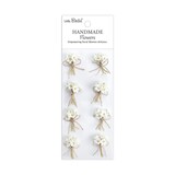 Little Birdie Handmade Flowers Bouquet Ivory Pearl (CR103266)